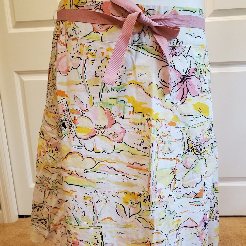 Express Sz 8 Hawaiian Skirt